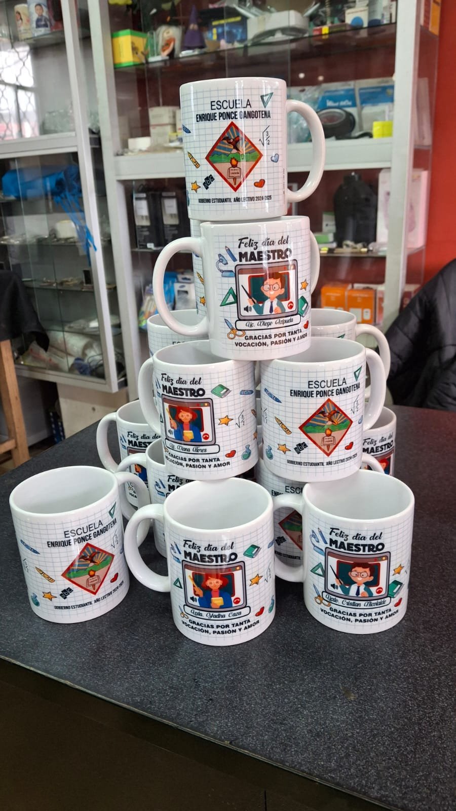 Tazas sublimadas personalizadas